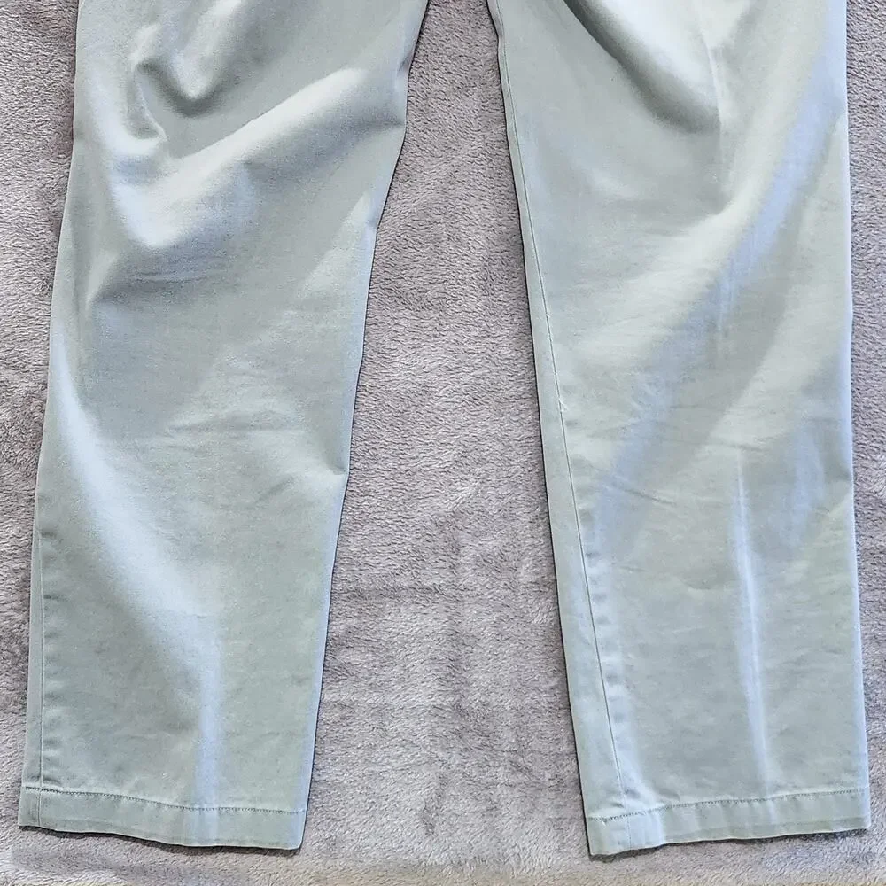 Polo Ralph Lauren Mens Sea Green Classic Fit Khaki Pants Size 34x32 Old Money
